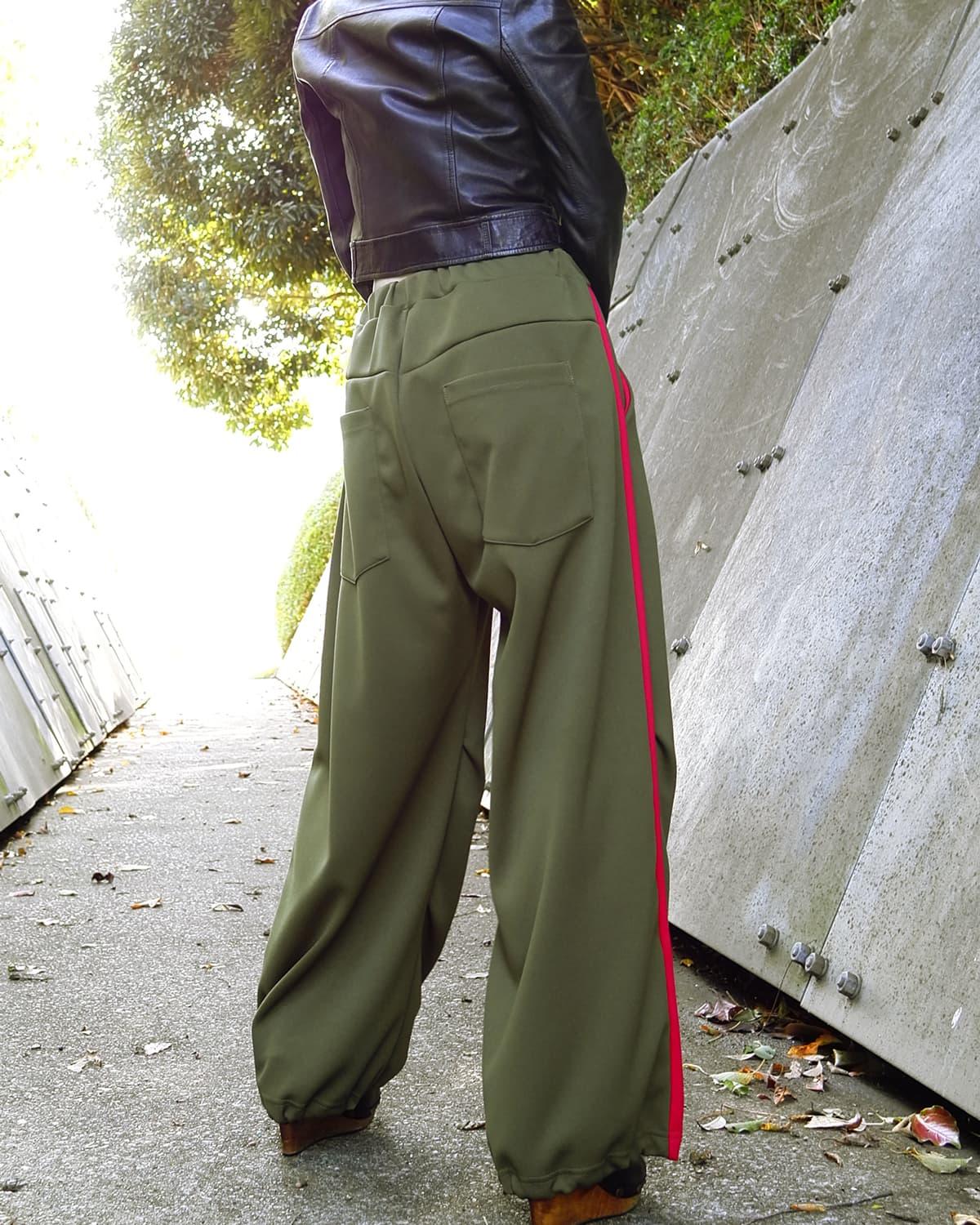 ジャージー・パラシュートトラック・サイドラインパンツ | 5枚目